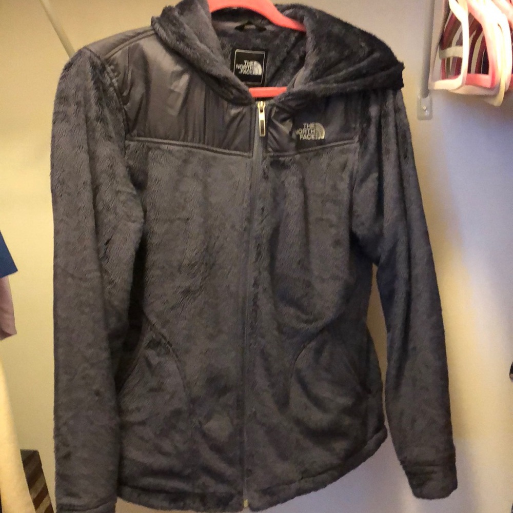 Purple North Face fleece-SO soft